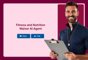 Fitness and Nutrition Waiver AI Agent Template Thumbnail