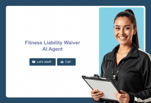 Fitness Liability Waiver AI Agent Template Thumbnail