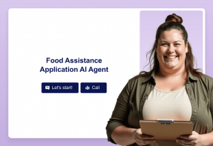 Food Assistance Application AI Agent Template Thumbnail