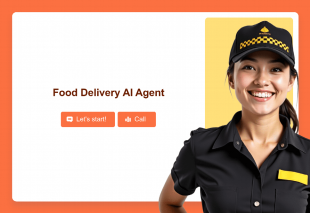 Food Delivery AI Agent Template Thumbnail