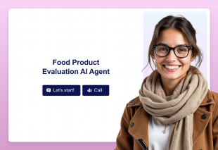 Food Product Evaluation AI Agent Template Thumbnail