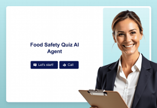 Food Safety Quiz AI Agent Template Thumbnail