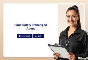 Food Safety Training AI Agent Template Thumbnail