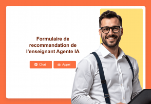 Formulaire de recommandation de l'enseignant Agente IA Thumbnail
