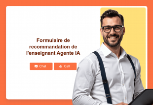 Formulaire de recommandation de l'enseignant Agente IA Thumbnail