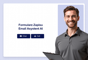 Formularz Zapisu Email Asystent AI Thumbnail
