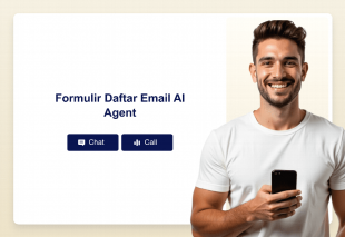 Formulir Daftar Email AI Agent Thumbnail