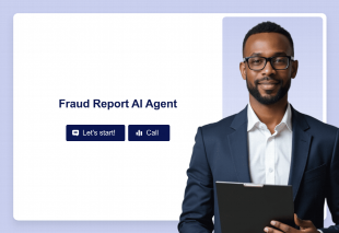 Fraud Report AI Agent Template Thumbnail