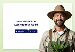 Frost Protection Application AI Agent Template Thumbnail
