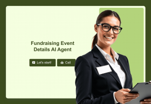 Fundraising Event Details AI Agent Template Thumbnail