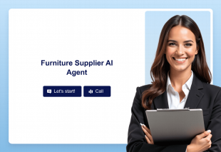 Furniture Supplier AI Agent Template Thumbnail