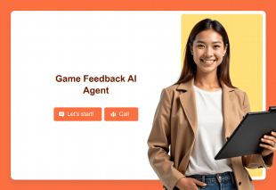 Game Feedback AI Agent Template Thumbnail