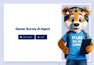 Gamer Survey AI Agent Template Thumbnail