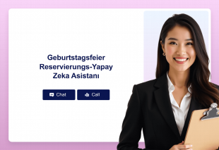 Geburtstagsfeier Reservierungs-Yapay Zeka Asistanı Thumbnail
