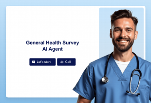General Health Survey AI Agent Template Thumbnail
