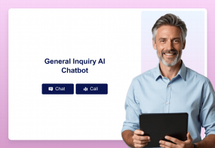 General Inquiry AI Chatbot Template Thumbnail
