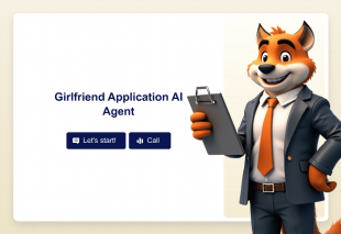 Girlfriend Application AI Agent Template Thumbnail