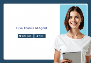 Give Thanks AI Agent Template Thumbnail