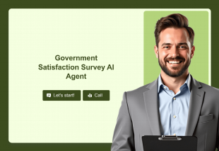 Government Satisfaction Survey AI Agent Template Thumbnail