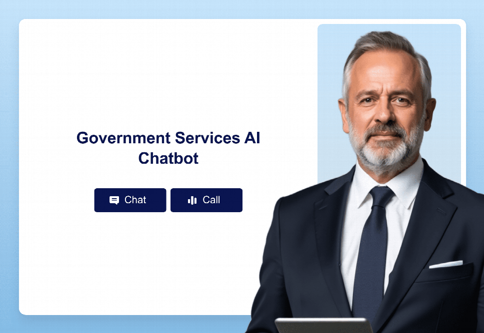 Government Services AI Chatbot Template | Jotform