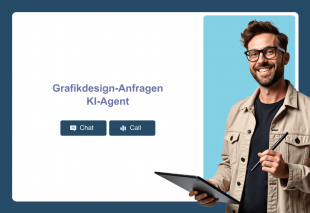 Grafikdesign-Anfragen KI-Agent Thumbnail