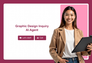Graphic Design Inquiry AI Agent Template Thumbnail