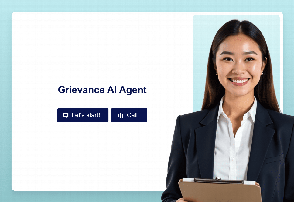 Grievance AI Agent Template | Jotform