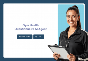 Gym Health Questionnaire AI Agent Template Thumbnail