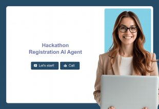 Hackathon Registration AI Agent Template Thumbnail