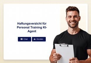 Haftungsverzicht für Personal Training KI-Agent Thumbnail