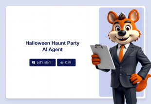 Halloween Haunt Party AI Agent Template Thumbnail