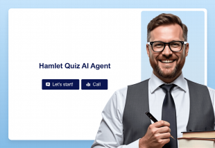Hamlet Quiz AI Agent Template Thumbnail