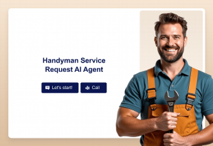 Handyman Service Request AI Agent Template Thumbnail