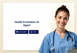 Health Evaluation AI Agent Template Thumbnail