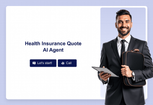 Health Insurance Quote AI Agent Template Thumbnail