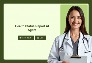Health Status Report AI Agent Template Thumbnail