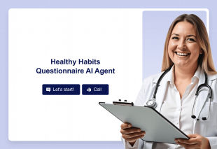 Healthy Habits Questionnaire AI Agent Template Thumbnail