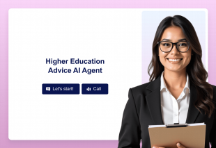 Higher Education Advice AI Agent Template Thumbnail