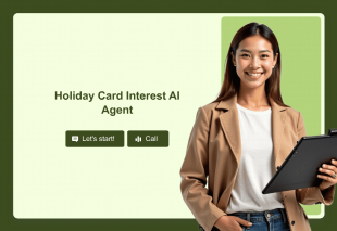 Holiday Card Interest AI Agent Template Thumbnail