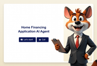 Home Financing Application AI Agent Template Thumbnail