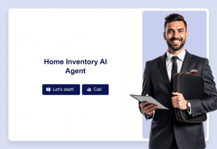 Home Inventory AI Agent Template Thumbnail