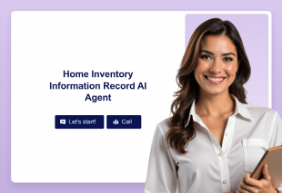 Home Inventory Information Record AI Agent Template Thumbnail