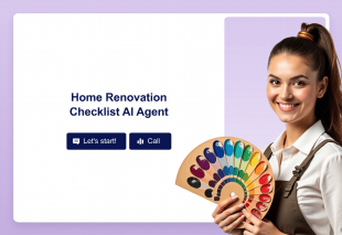 Home Renovation Checklist AI Agent Template Thumbnail
