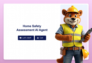 Home Safety Assessment AI Agent Template Thumbnail