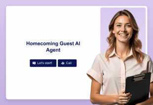 Homecoming Guest AI Agent Template Thumbnail