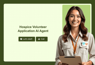 Hospice Volunteer Application Assistant Template Thumbnail