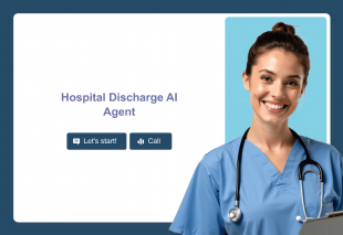 Hospital Discharge AI Agent Template Thumbnail
