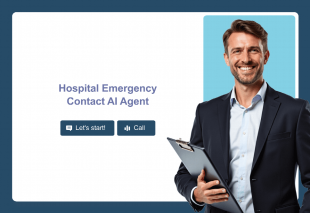 Hospital Emergency Contact Intake Assistant Template Thumbnail