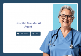 Hospital Transfer AI Agent Template Thumbnail