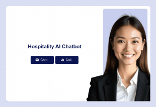 Hospitality AI Chatbot Template Template Thumbnail